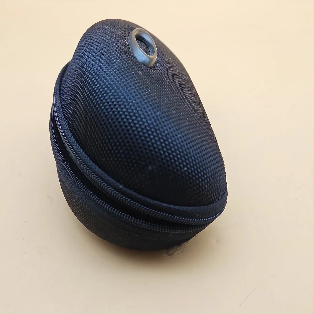 Oakley Vault Sunglasses Case Only Black Ballistic Nylon Zip-Around W/ Inserts